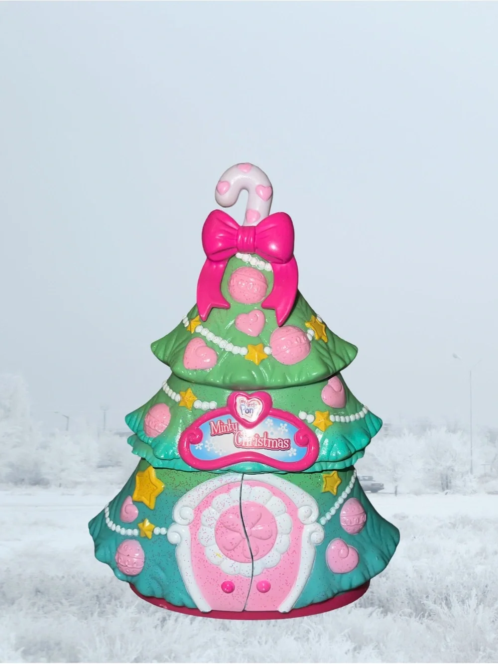 2006 My Little Pony MLP A Very Minty Christmas Tree Pop-Up Playset 10